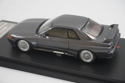 1:43 HPI 8119 Nissan Skyline GT-R Group A Racing Gun Gray model car