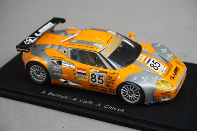 1:43 SPARK S0317 Spyker C8 Spyder GT2R LM 2007 #85 model car