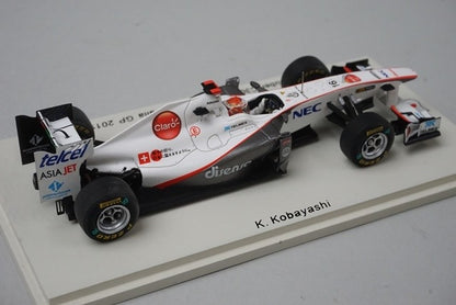 1:43 SPARK SJ003 Sauber C30 Ferrari Australian GP 2011 #16 Kamui Kobayashi