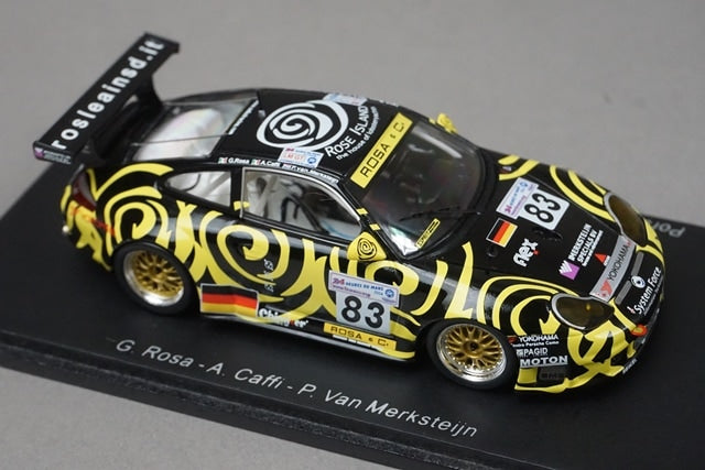 1:43 SPARK BAM002 BAM Porsche 911 GT3 RS Seikel Motorsport Le Mans 2004 #83