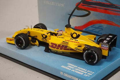 1:43 MINICHAMPS 518024310 Jordan Honda EJ12 Japanese GP 2002 #10 Takuma Sato