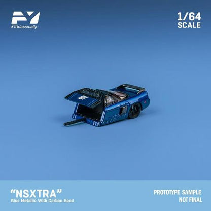 FY64041 Finclassically 1:64 NSXTRA Transparent Blue Deluxe ver. model car