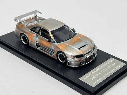1:43 HPI 8161 Nissan Nismo GT-R Le Mans Metal Polished Model