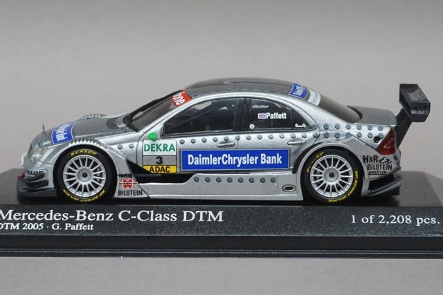 1:43 MINICHAMPS 400053503 Mercedes Benz C-Class DTM 2005 #3 Gary Paffett