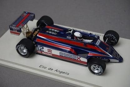 1:43 SPARK S4286 Lotus 81 Brazilian GP 2nd 1980 #12 E. De. Angelis