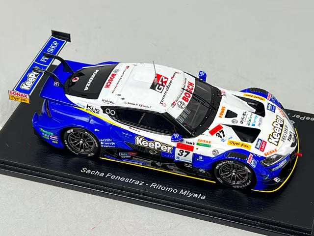 1:43 SPARK SGT031 Toyota KeePer TOM'S GR Supra TGR GT500 Super GT 2022 Sacha Fenestraz Rio Miyata #37