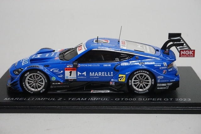 1:43 SPARK SGT051 Nissan Marelli Impul Z GT500 Super GT '23 #1 Kazuki / Bertrand