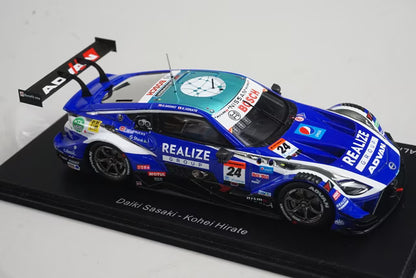 1:43 SPARK SGT059 Nissan Z Realize Corporation Advan Condo Racing #24 Super GT GT500