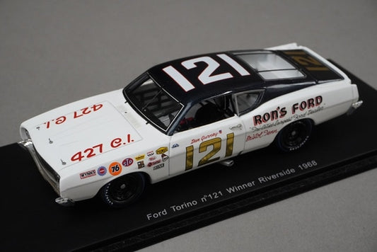 1:43 SPARK S3594 Ford Torino Riverside Winner 1968 #121