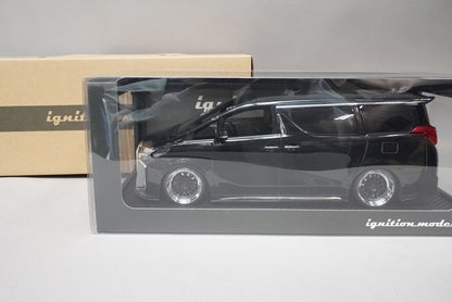 1:18 ignition model IG2432 Toyota Alphard (H30W) Executive Lounge S Black