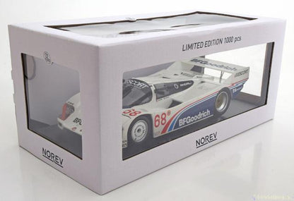 [ Pre-order ] 187401 NOREV 1:18 Porsche 962C IMSA Riverside 1985 #68 Halsmer/Morton MODELISSIMO Custom
