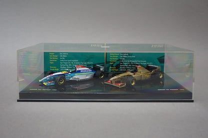 1:43 MINICHAMPS 402109596 Jordan Set 3/5 195 Peugeot 1995 / 196 Peugeot 1996