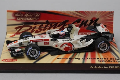 1:43 MINICHAMPS 403060212 KYOSHO Custom Honda Racing F1 RA106 '6 #12 J. Button model car