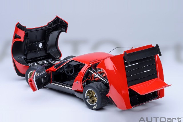 [ Pre-order ] 79171 AUTOart 1:18 Lamborghini Miura SVR Jota Red