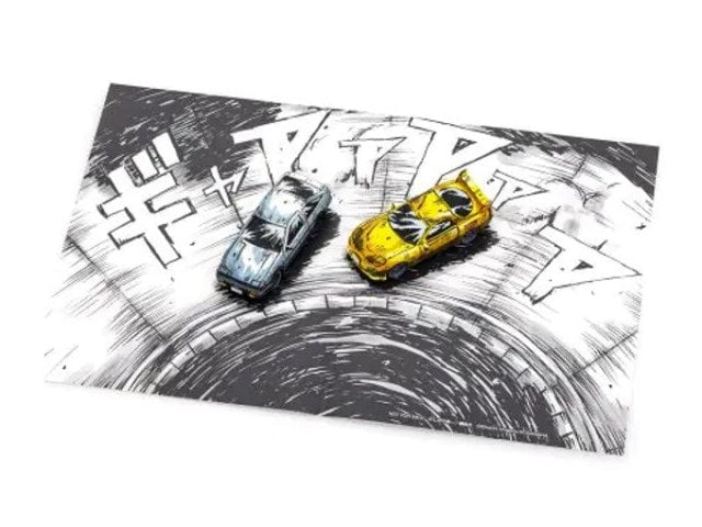 K07057AA Kyosho 1:64 Initial D Manga-style Painted Set of 3