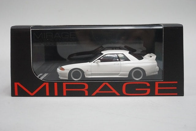 1:43 HPI 8287 Nissan Skyline GT-R (R32) White Pearl model car