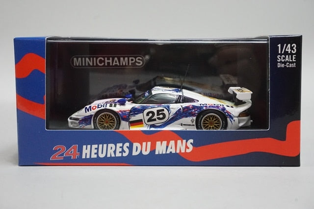 1:43 MINICHAMPS 430966625 Porsche 911 GT1 LM 24H 1996 #25 model car