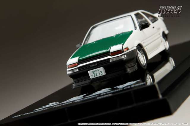HJ646052BDK Hobby Japan 1:64 Toyota Sprinter Trueno (AE86) / DORI DORI MESH WHEEL DRIFT KING