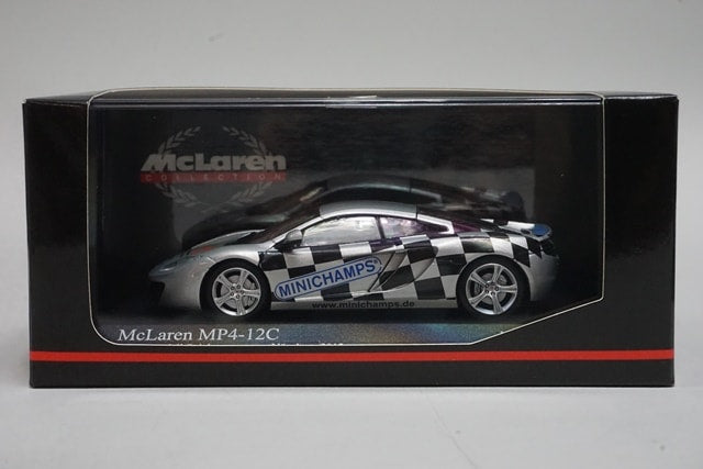 1:43 MINICHAMPS 533133023 McLaren MP4-12C 2011 Nuremberg Toy Fair 2012 model car