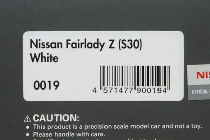 1:43 ignition model IG0019 Nissan Fairlady Z (S30) White model car