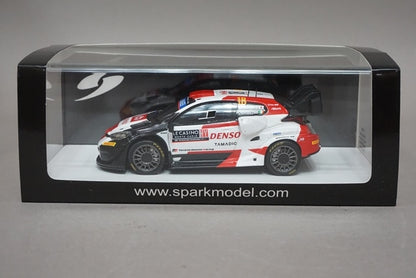 1:43 Spark S6693 Toyota GR Yaris Rally 1 Gazoo Racing WRT NG Rally Monte Carlo Rally 2022 #18 model car