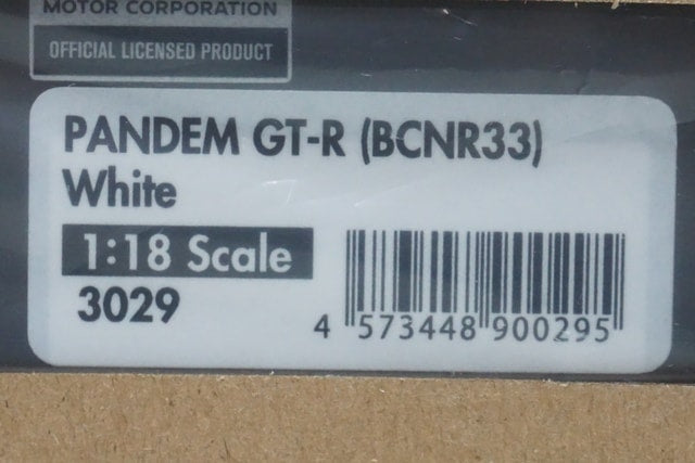 1:18 ignition model IG3029 Nissan Pandem GT-R (BCNR33) White model car