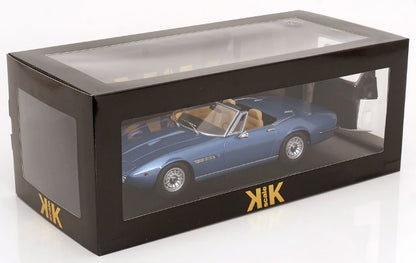 [ Pre-order ] KKDC181304 KK scale 1:18 Maserati Ghibli Spyder 1970 light blue-metallic