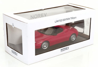 [ Pre-order ] 187852 NOREV 1:18 Alfa Romeo Spider 1999 Red MODELISSIMO