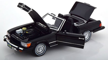 [ Pre-order ] 183724 NOREV 1:18 Scale Mercedes 450SL R107 US-Version American Gigolo 1979 Black MODELISSIMO Custom Order