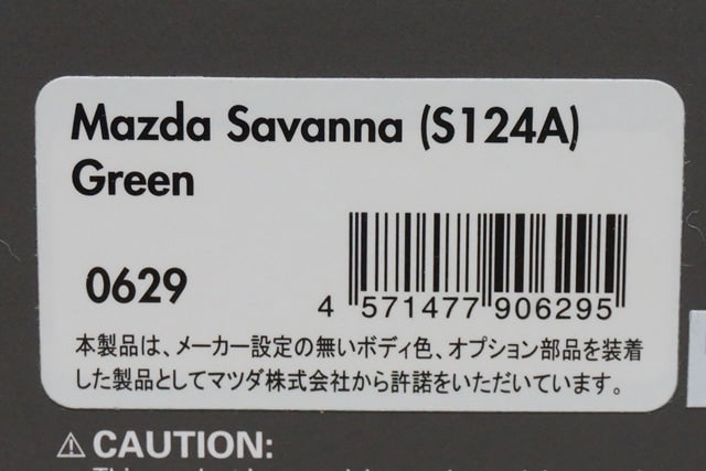 1:43 Ignition model IG0629 Mazda Savanna (S124A) Green model car