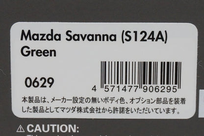 1:43 Ignition model IG0629 Mazda Savanna (S124A) Green model car