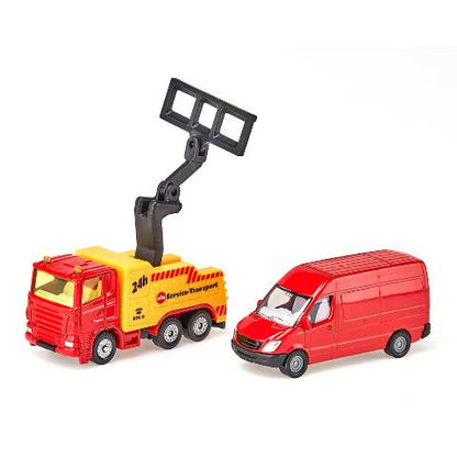 SK1667 SIKU Tow Truck (for towing broken-down vehicles)