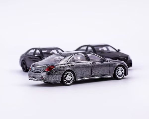 KING MODEL 1:64 Mercedes-Benz S65 AMG W222 Titanium Gray