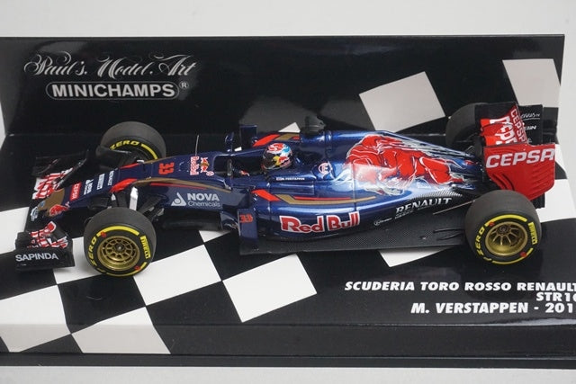1:43 MINICHAMPS 417150033 Scuderia Toro Rosso Renault STR10 2015 #33 model car