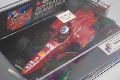 1:43 MINICHAMPS 513964321 Qantas Ferrari F310/2 Australian GP 1997 #1 model car