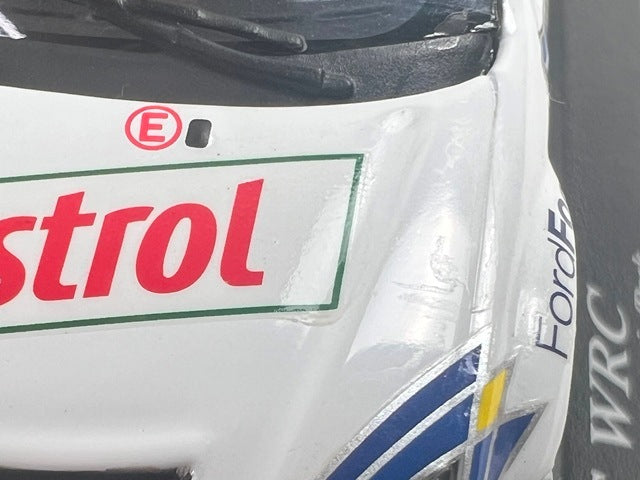 1:43 MINICHAMPS 400038374 Ford Focus RS WRC Acropolis Rally 2003 #4 M. Martin M. Park model car