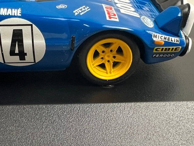 1:43 ixo RAC081 Lancia Stratos Chardonnet Monte Carlo Rally 1979 #4 B. Darniche A. Mahe model car