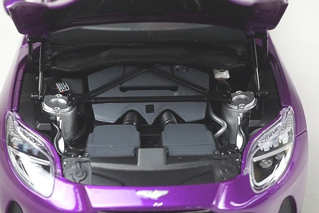 8241221P Xiao Guang MODEL 1:18 Aston Martin DB12 2024 Purple *Interchangeable wheels included