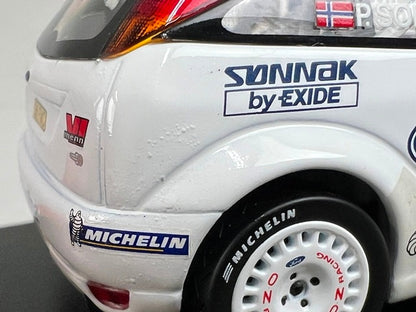 1:43 MINICHAMPS 430008916 Ford Focus WRC Argentina Rally 2000 #16 P. Solberg P. Mills model car