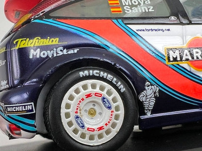 1:43 VITESSE SKW022 Ford Focus WRC CYPRUS Rally 2000 #6 C. Sainz L. Moya model car