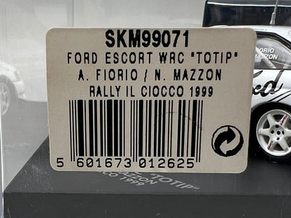 1:43 VITESSE SKM99071 Ford Escort WRC Totip CIOCCO Rally 1999 #5 A. Fiorio N. Mazzon model car