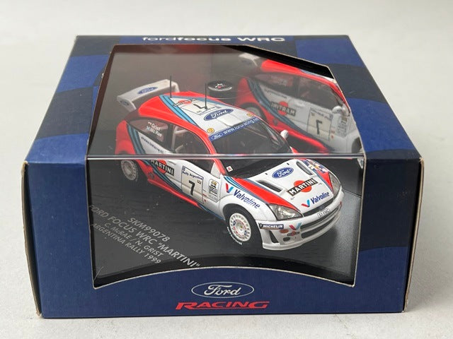 1:43 VITESSE SKM99078 Ford Focus WRC Martini ARGENTINA Rally 1999 #7 C. McRae N. Grist model car