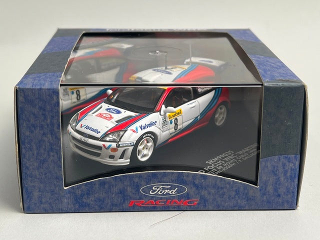 1:43 VITESSE SKM99035 Ford Focus WRC Martini MONTE CARLO Rally 1999 #8 S. Jean-Joseph F. Gallagher model car