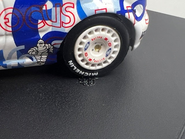 1:43 VITESSE SKM142 Ford Focus WRC ACROPOLIS Rally 2000 #16 P. Solberg P. Mills model car