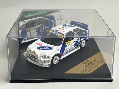 1:43 VITESSE V98097 Ford Escort WRC MONTE CARLO Rally 1998 #7 J. Kankkunen J. Lepo model car