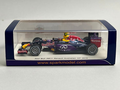 1:43 Spark S4605 Red Bull RB11 Renault Australian GP 2015 #26 model car