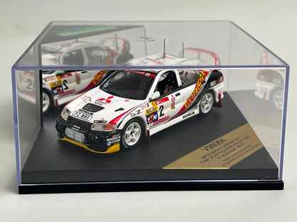 1:43 VITESSE V98064 Mitsubishi Carisma GT TAP PORTUGAL Rally 1997 #2 R. Burns R. Reid model car