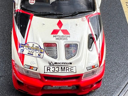 1:43 VITESSE V98151 Mitsubishi Carisma GT CORDOBA ARGENTINA Rally 1998 #2 R. Burns R. Reid model car