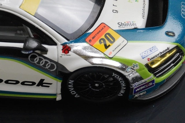 1:43 EBBRO 44756 Racerbook Audi R8 LMS SGT300 2012 #20 M. Kim Hideki Noda model car