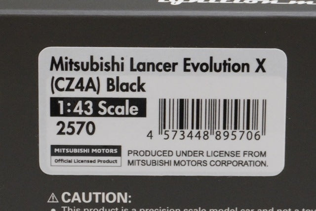 1:43 ignition model IG2570 Mitsubishi Lancer Evolution X CZ4A model car